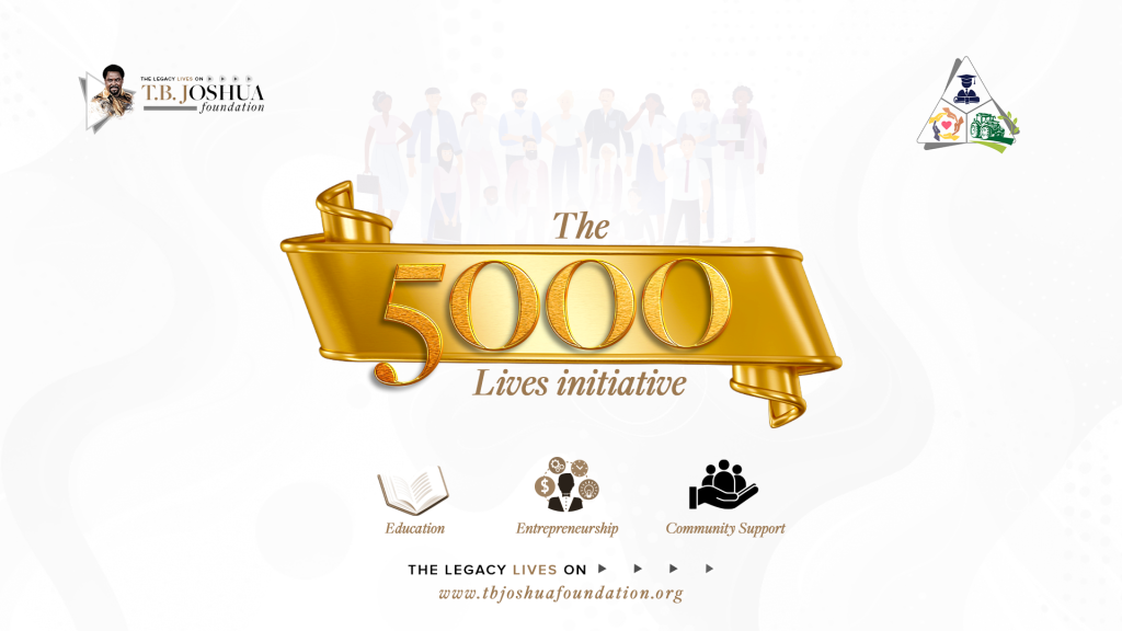 THE 5000 LIVES INITIATIVE BANNER